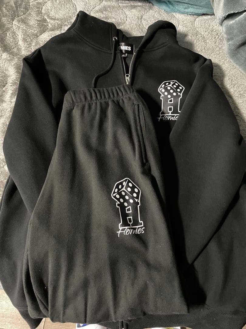 HOMIES ブラック スウェットセット