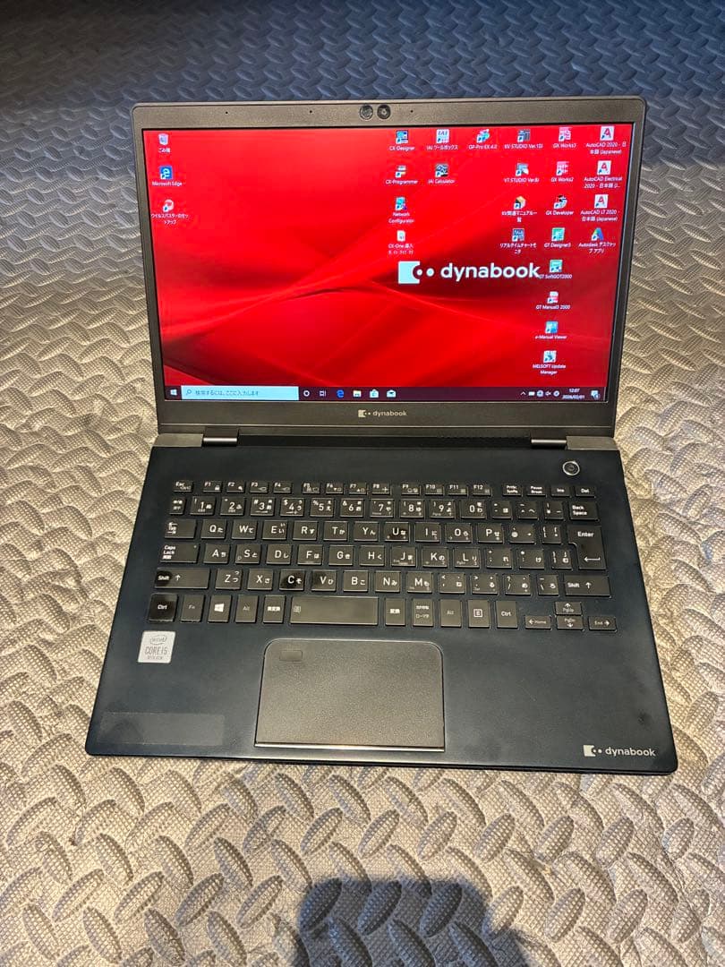 dynabook G83FP AutoCAD PLCソフト