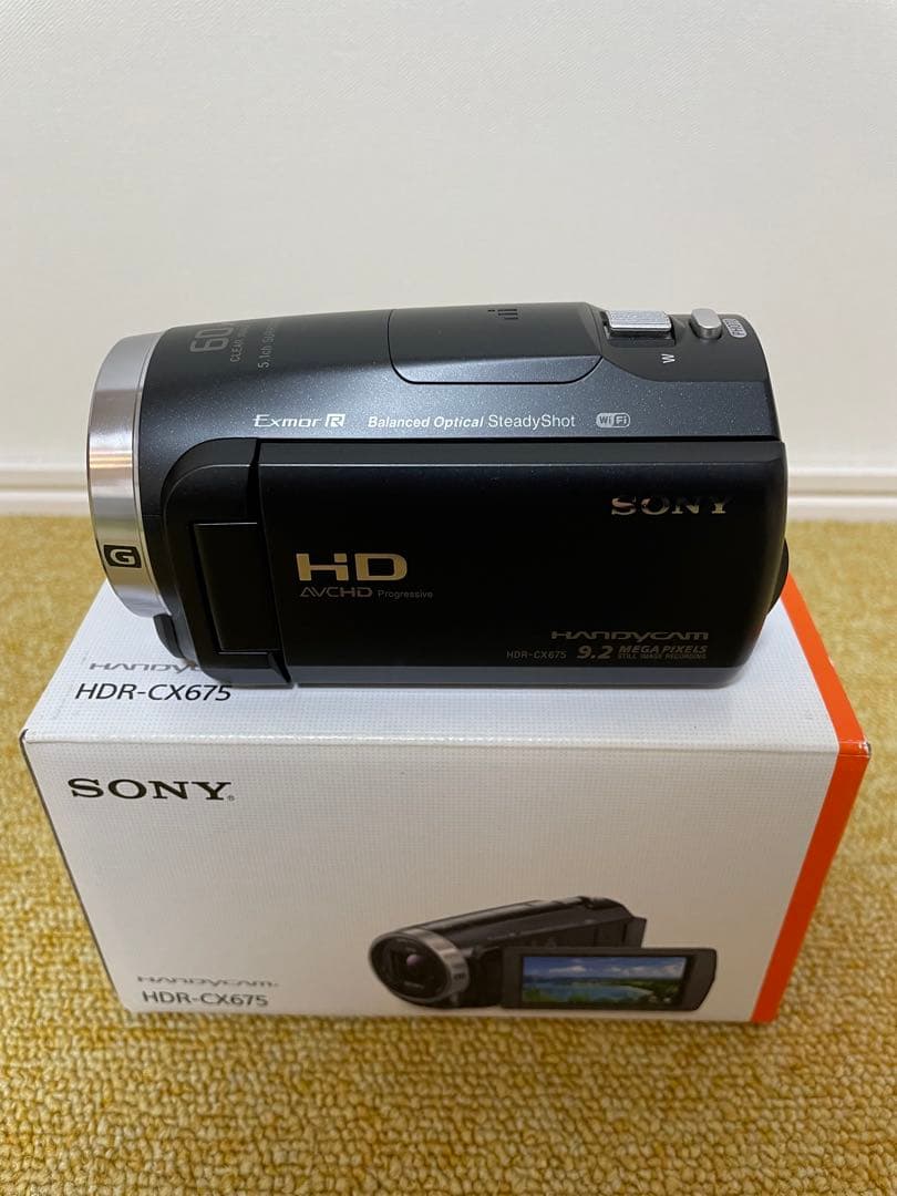 SONY HDR-CX675 ビデオカメラ 動作確認済