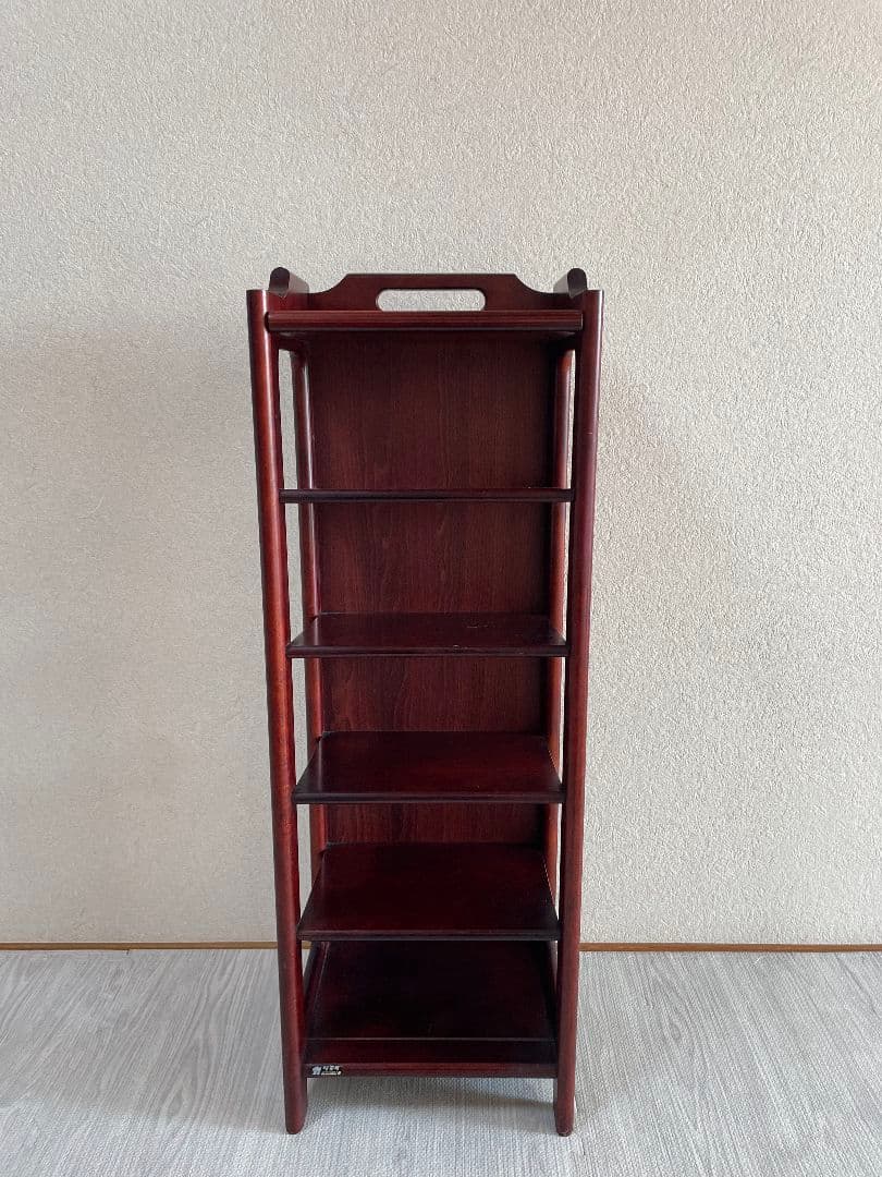 ミーコ　レトロ　karimoku　カリモク家具　スリッパラック　収納