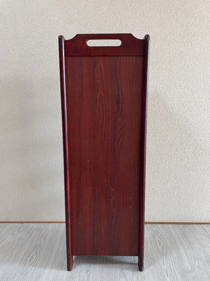 ミーコ　レトロ　karimoku　カリモク家具　スリッパラック　収納