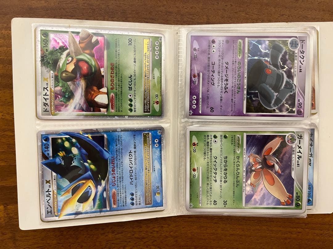 ポケモンカードゲームDP カードファイル 40枚カード付属、デッキセット