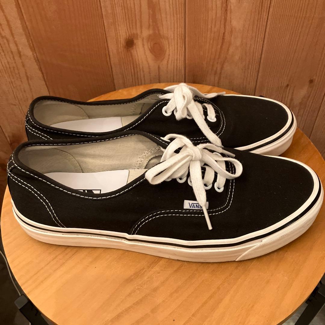 VANS アナハイム　オーセンティック　ブラック　28センチ
