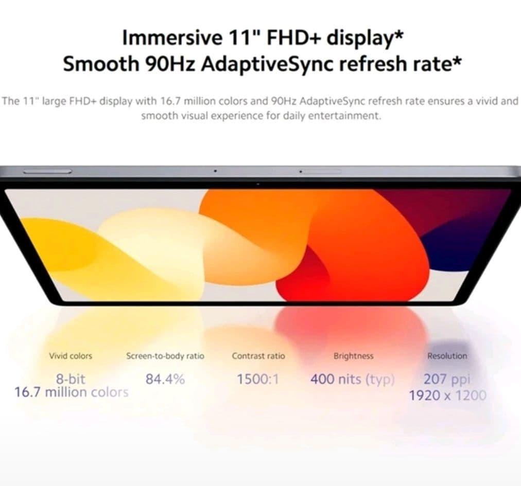 タブレット本体　Redmi Pad SE up to 1TB 　256GB