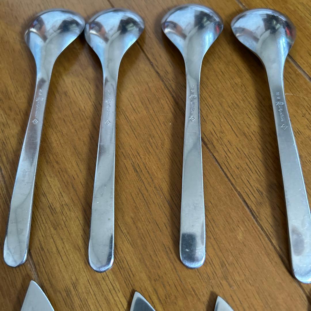 柳宗理　ステンレスカトラリーセット　18本