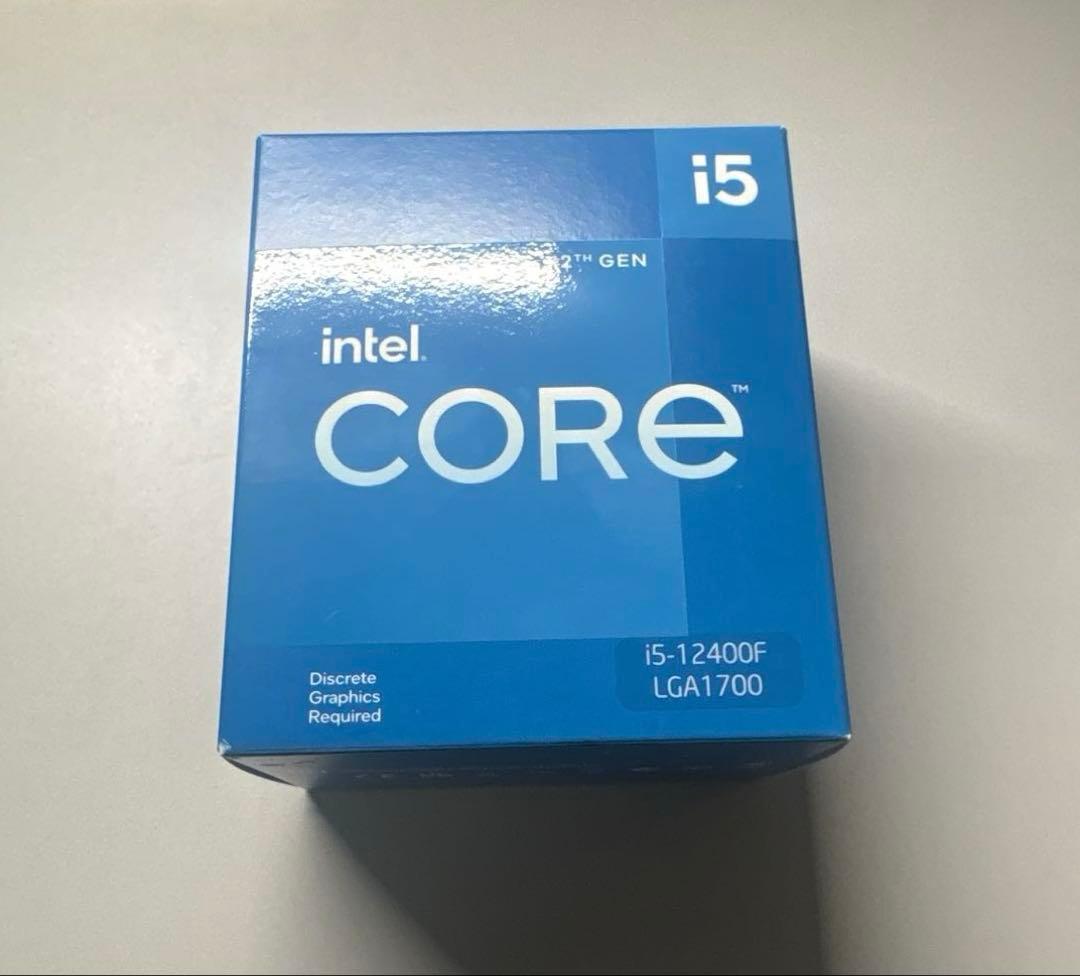 Core i5 12400f 新品未開封