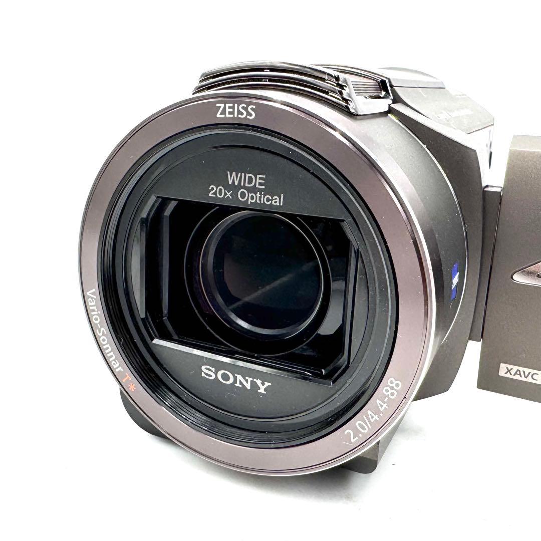 SONY ソニー 4Kビデオカメラ Handycam FDR-AX45A