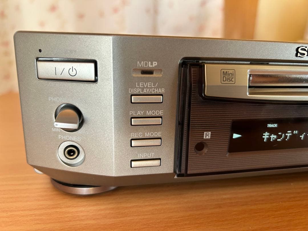 【整備済】SONY MDデッキ MDS-S50
