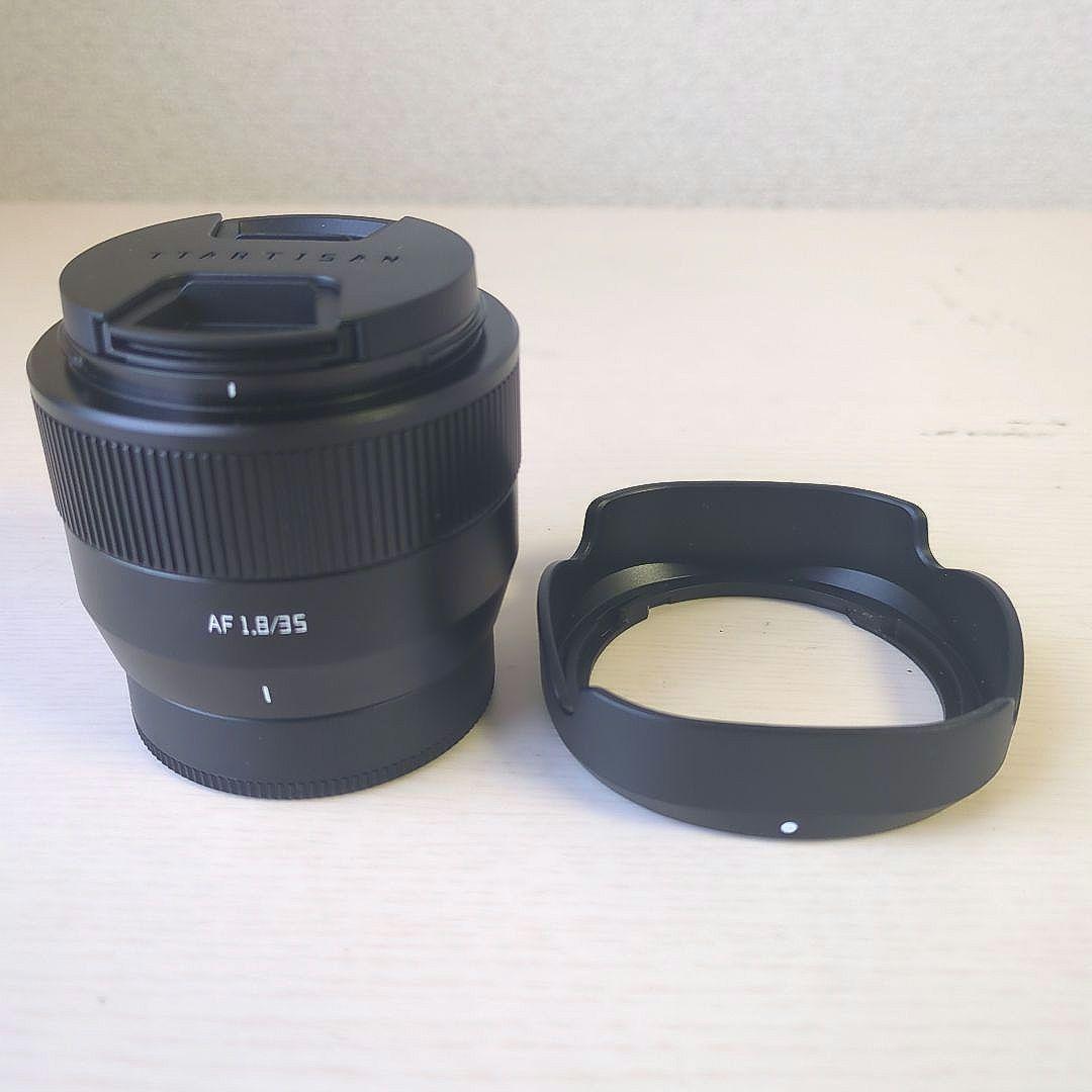 【美品】TTArtisan AF 35mm F1.8 II 保護フィルター付