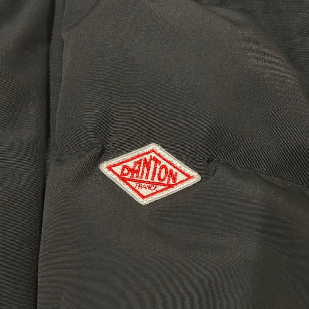 【美品】DANTON ダントン ショート ダウン ジャケット 黒 38