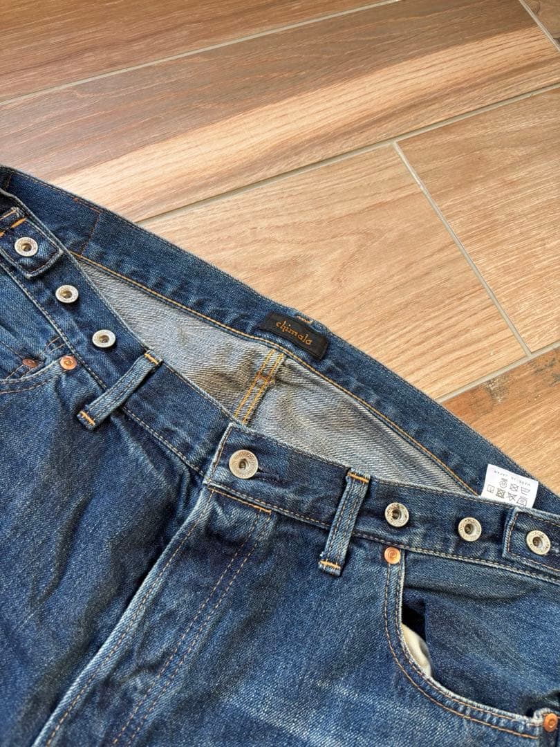 chimala ストレートデニム 38
