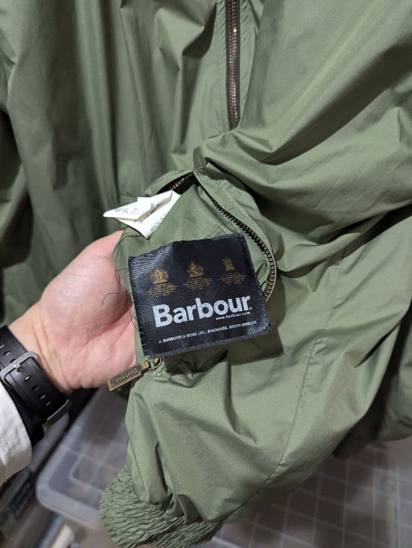 Barbour タータンチェック リバーシブル　スイングトップ