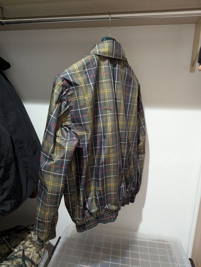 Barbour タータンチェック リバーシブル　スイングトップ