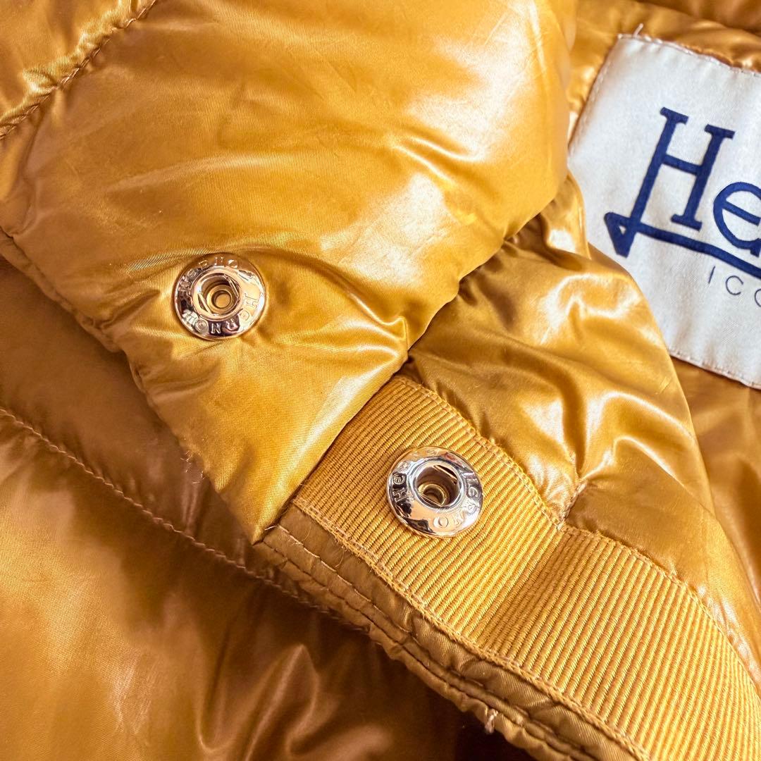 人気★HERNO ICONICO アミンタ 軽量 ダウンコート 42 キャメル