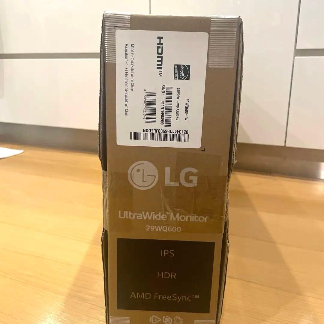 【ほぼ未使用】LG 29WQ600-W 29インチ ウルトラワイドモニター