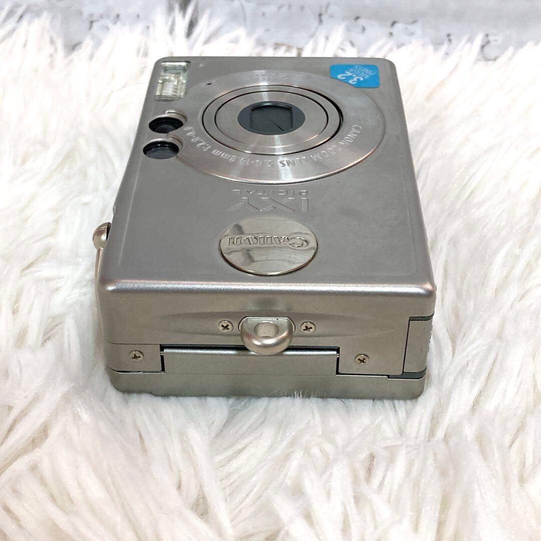 【動作品】 Canon IXY DIGITAL 320 デジカメ シルバー