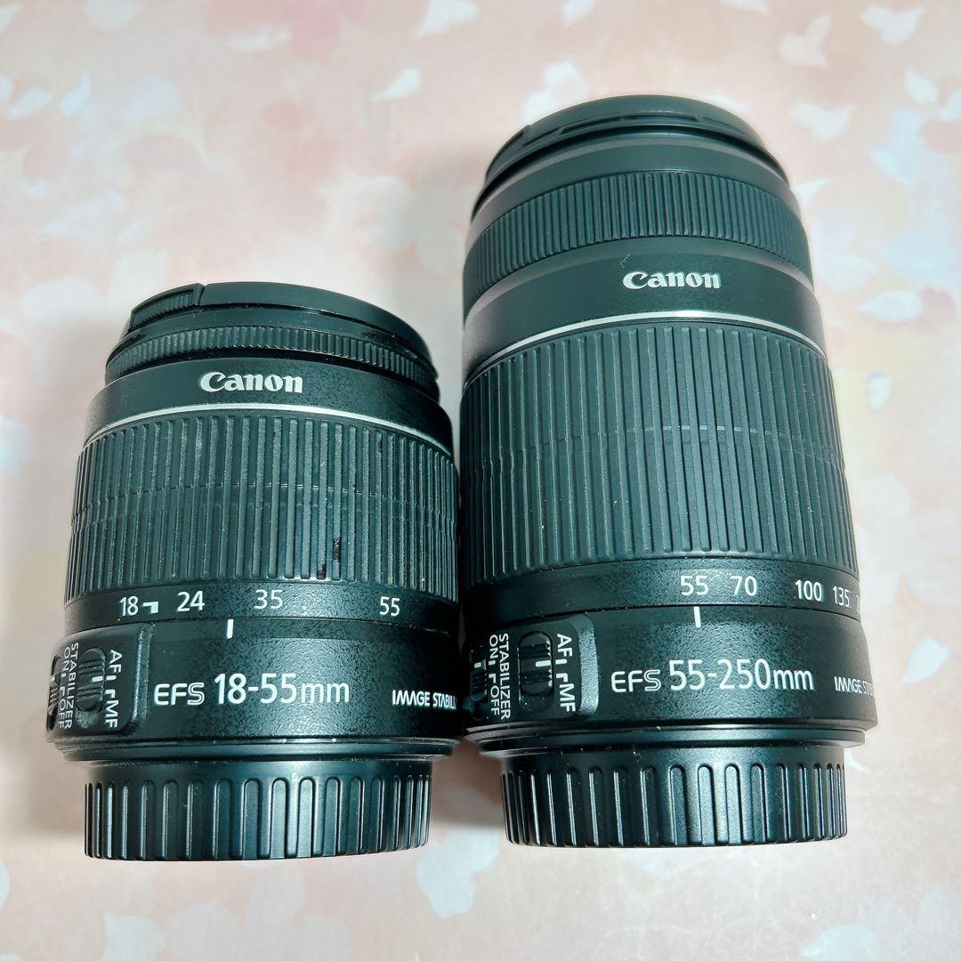 Canon EOS Kiss X5 レンズ2本セット 取説 キャノン 一眼レフ