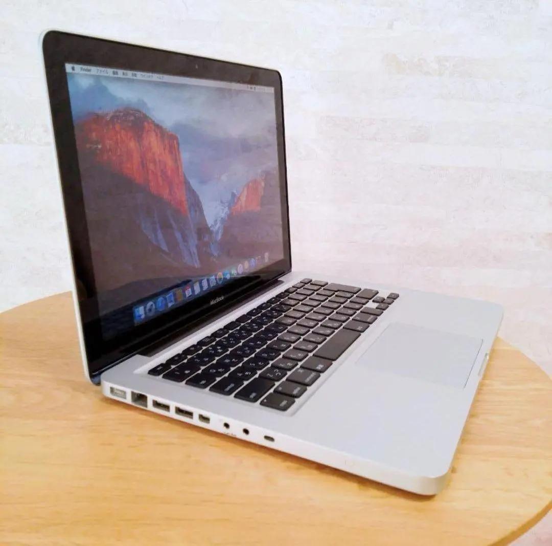 【お得品】MacBook Pro 13型 カバー付・即使用可モデル