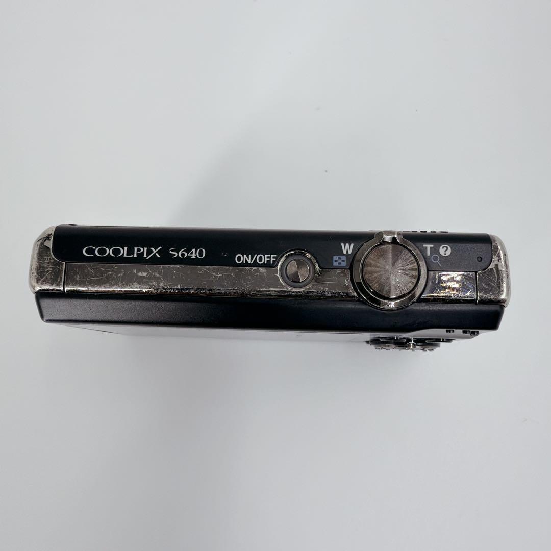 【付属品有り】Nikon COOLPIX S640 ブラック 887