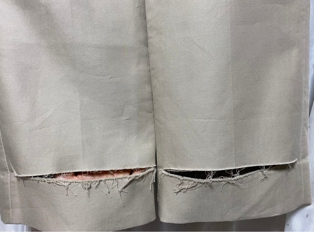 Maison Margiela 20ss カットオフチノパン