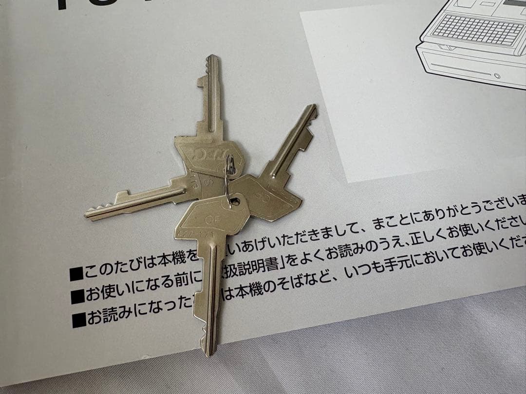 D*w様 東芝テック 電子レジスターMA-700