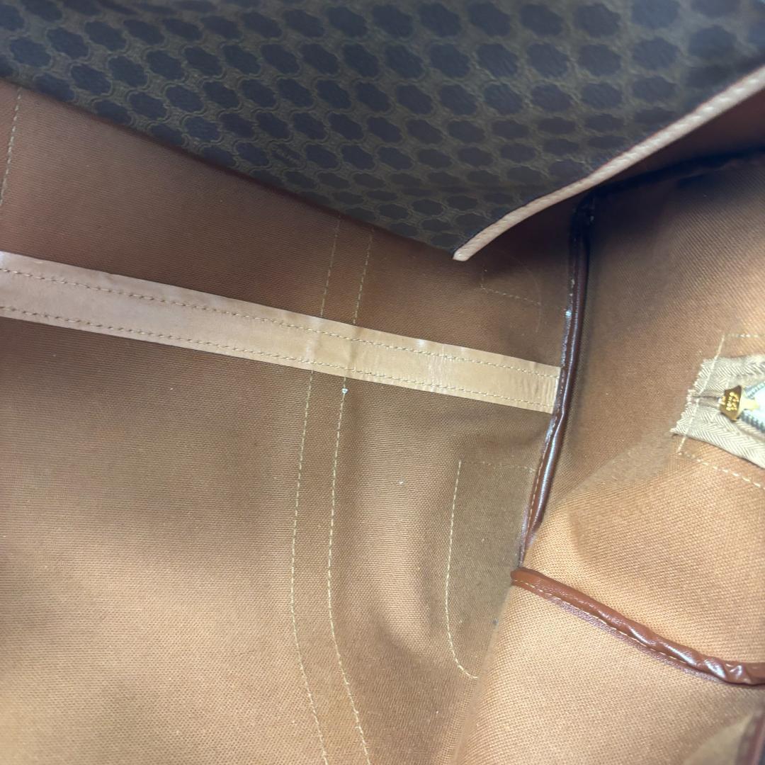 レザー ボストンバッグ ブラウン・ベージュ