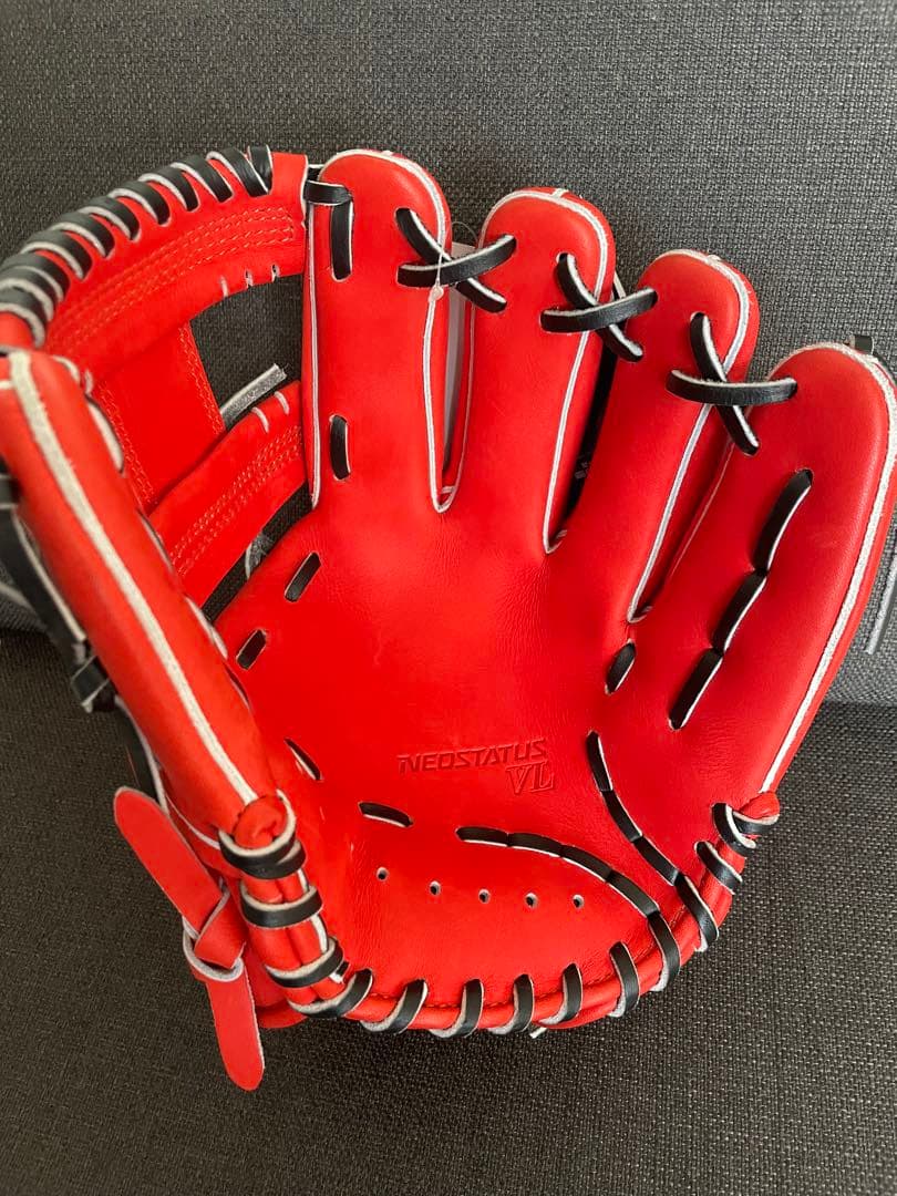【新品】ZETTネオステイタスvl 少年軟式用グローブ