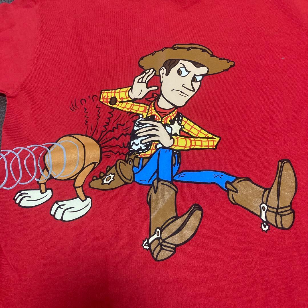 ヴィンテージ 古着　キッズ トイ・ストーリー Tシャツ 赤