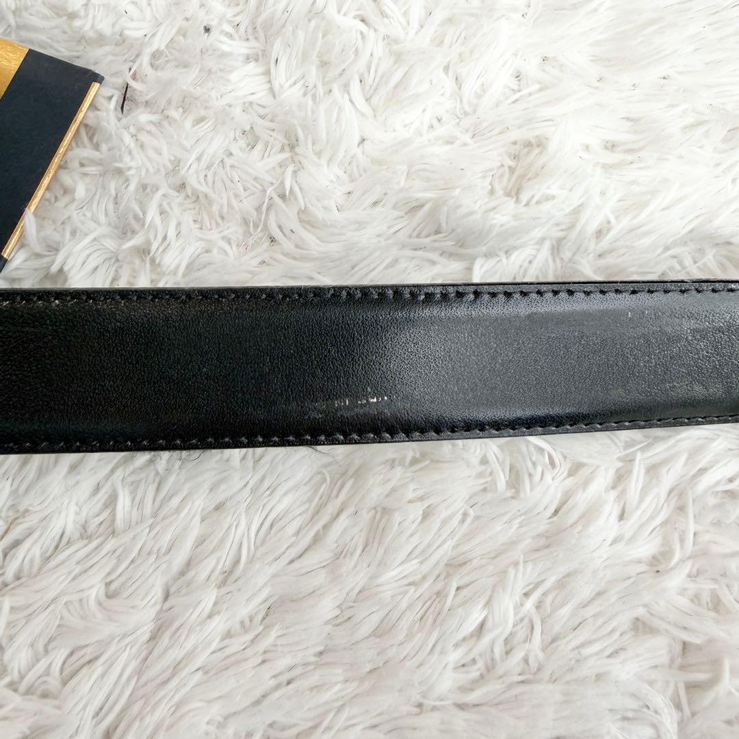 【新品未使用】ジャンニヴェルサーチ メデューサ　ベルト レザー グレカ ブラック