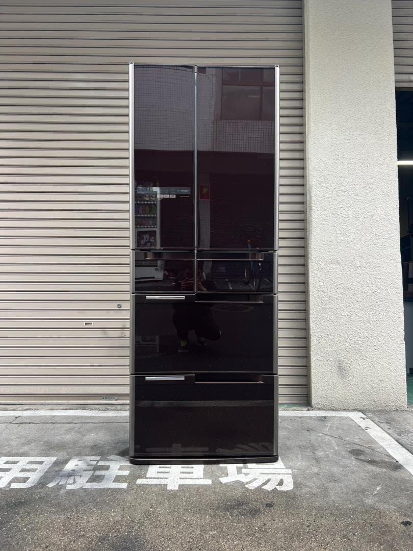 A392◆日立 6ドア 冷凍冷蔵庫「R-A5700」 真空チルドW 自動製氷