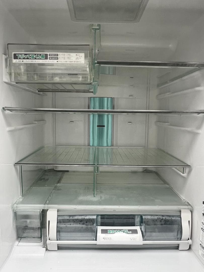 A392◆日立 6ドア 冷凍冷蔵庫「R-A5700」 真空チルドW 自動製氷