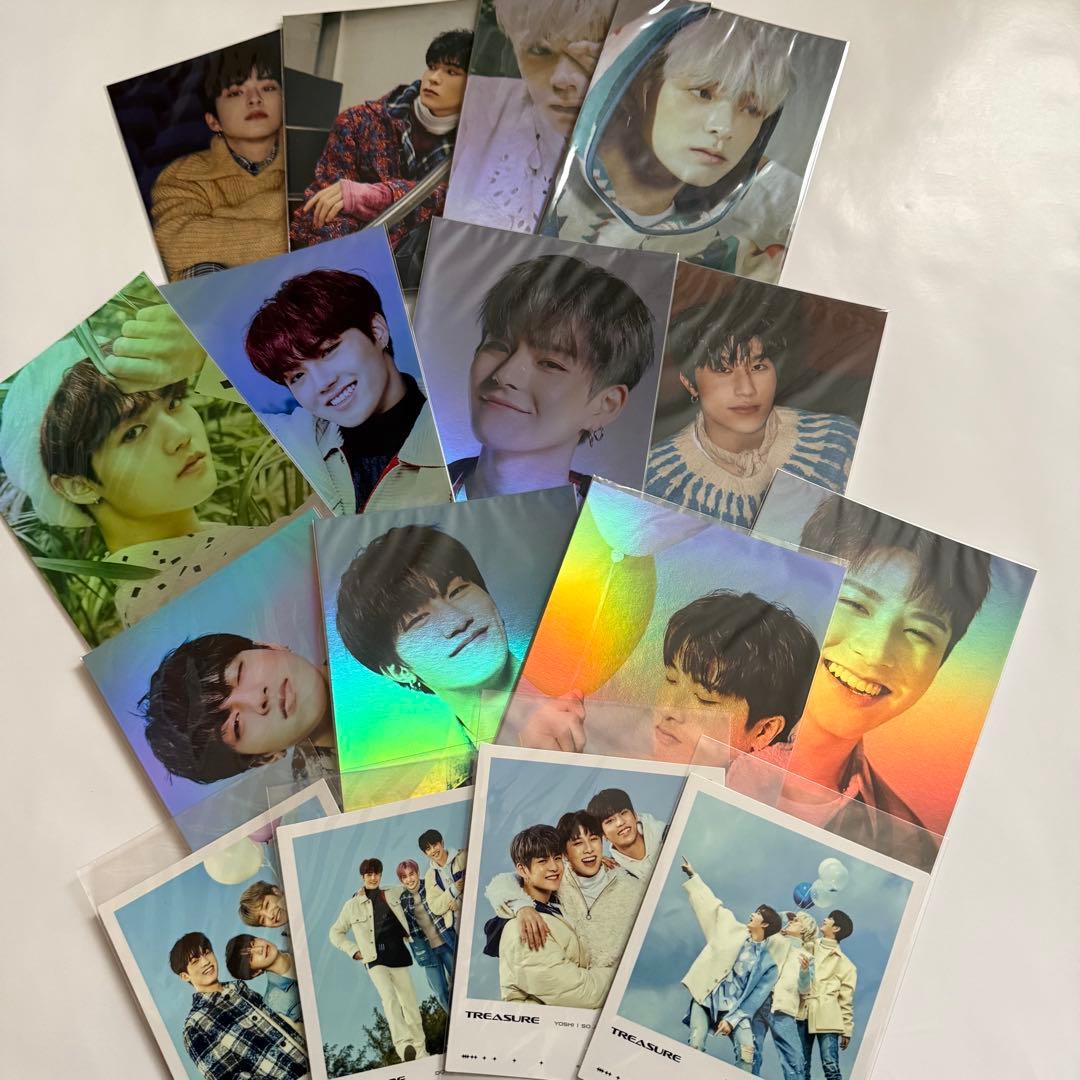 TREASURE アルバム CD トレカ 缶バッジ グッズ