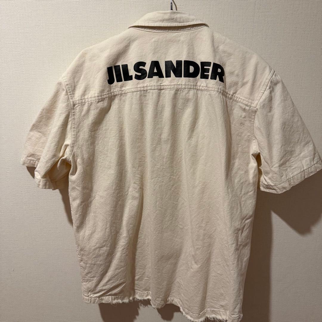 JIL SANDER 半袖シャツ アイボリー