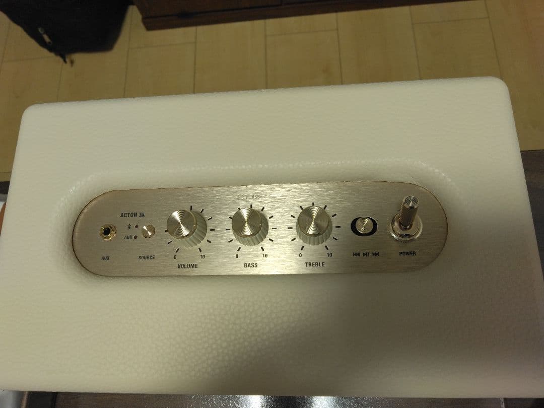 Marshall ActonⅢ 美品Cream Bluetooth スピーカー