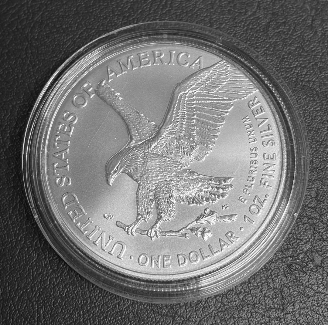 特価2025年 アメリカ純銀 自由の女神　イーグル　保証書付き