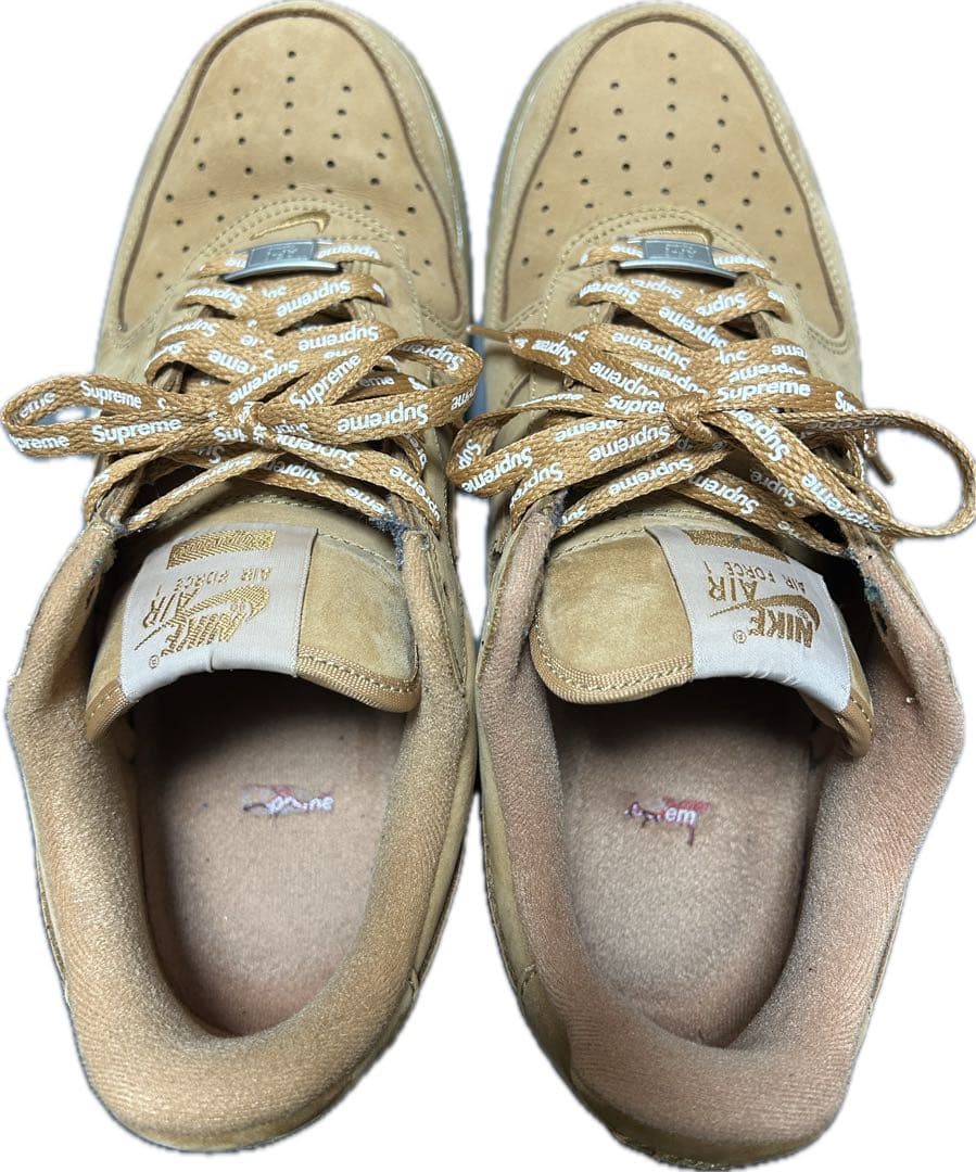 Supreme × Nike Air Force 1 FLAX シュプリーム