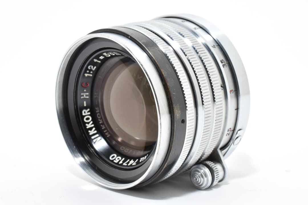 ニコンNikon NIKKOR H C 5cm F2 黒帯 0272