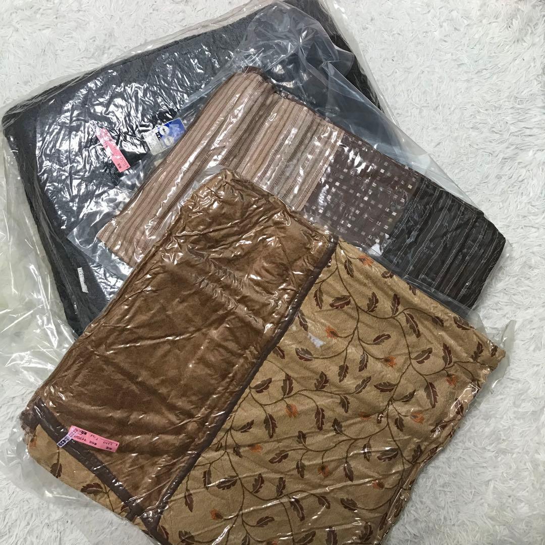 長方形こたつ布団　カバー2枚付き　190x230 クリーニング済み