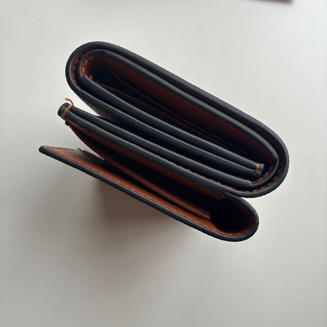 LOEWE 三つ折り財布 ベージュ