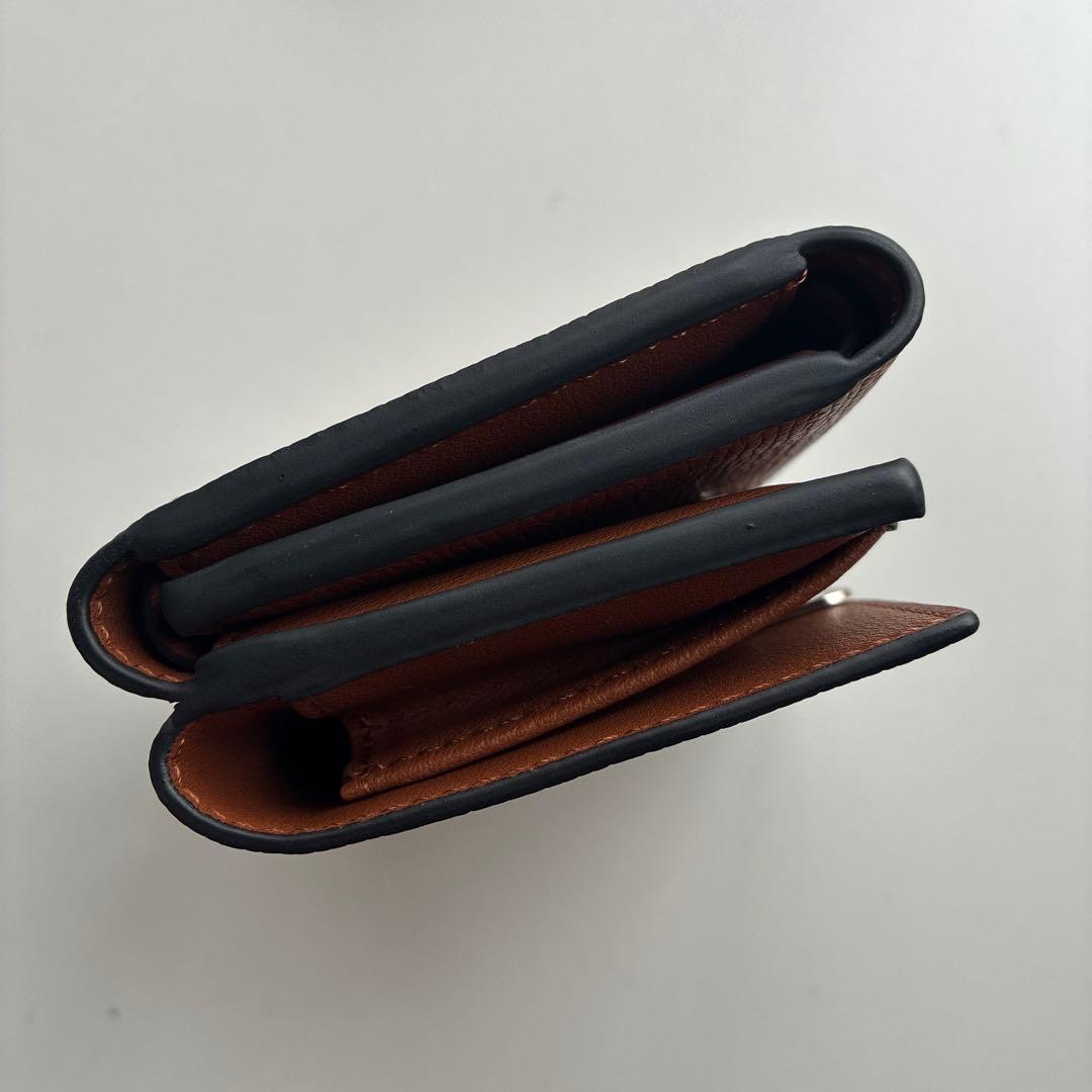 LOEWE 三つ折り財布 ベージュ