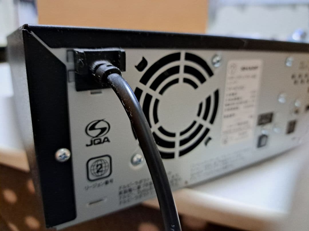 着払い発送！部品取りジャンク品！SHARPビデオ、DVD、HDDデッキ