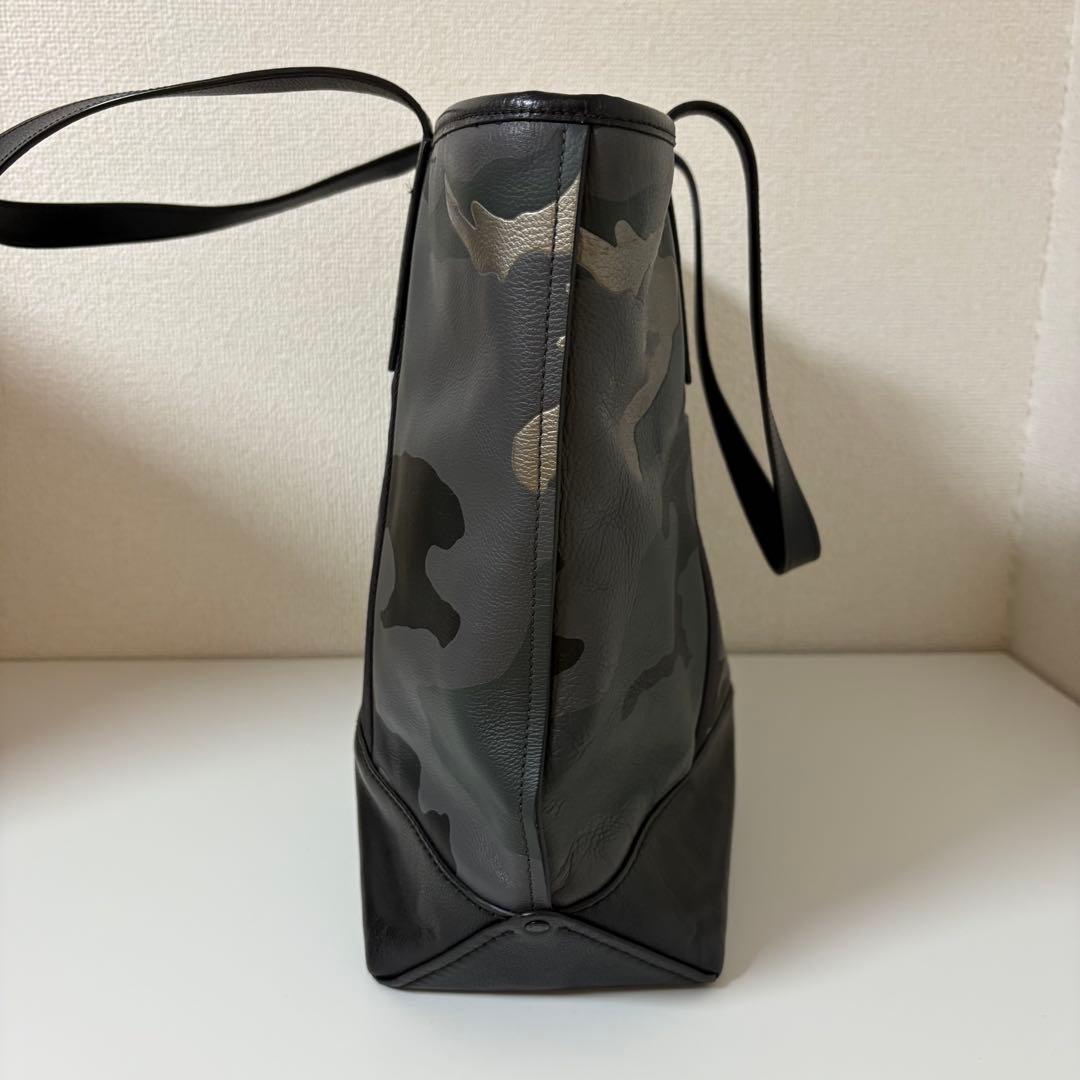 COACH コーチ 迷彩柄 トートバッグ　カモフラージュ　グレー