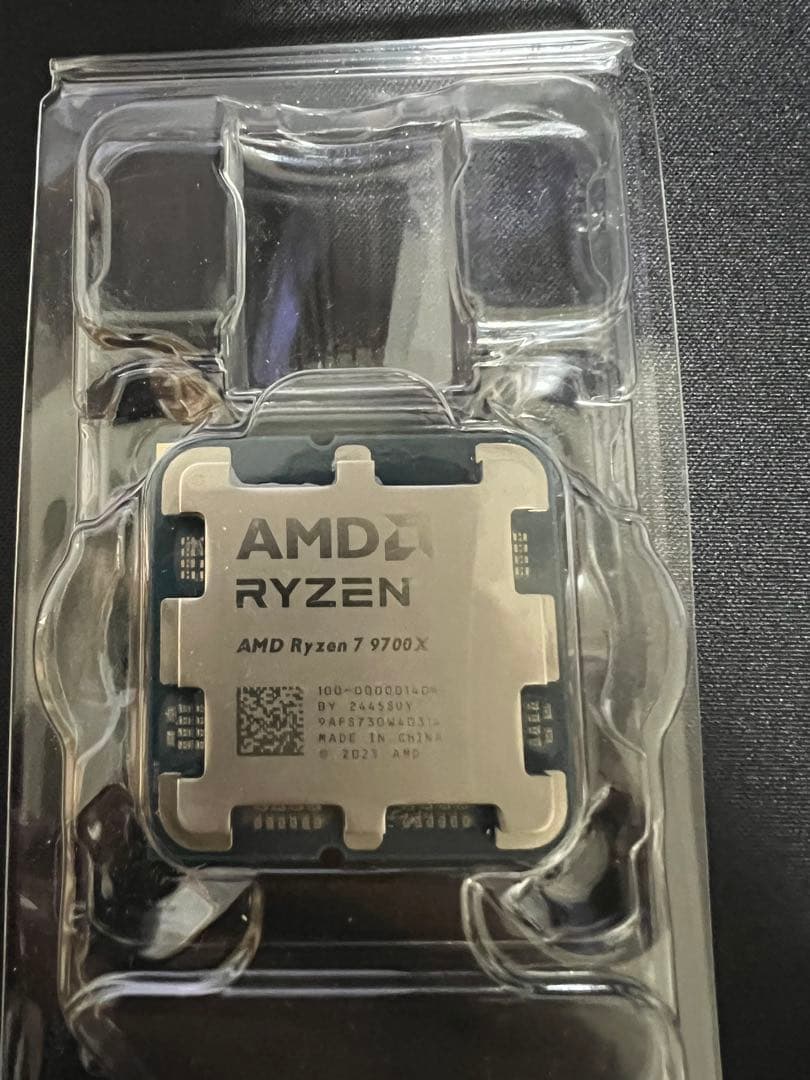 Ryzen7 9700x 動作確認済