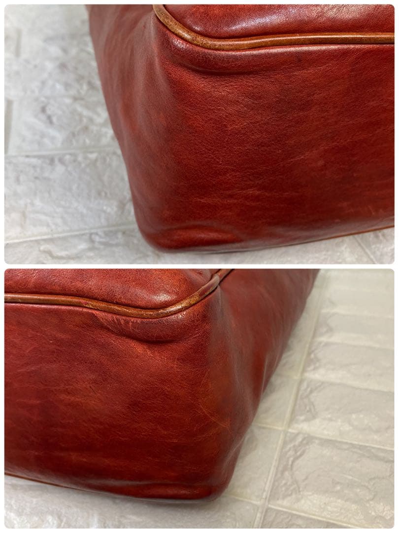 【希少】フェリージ　トートバッグ　オールレザー　05-31 A4収納可能