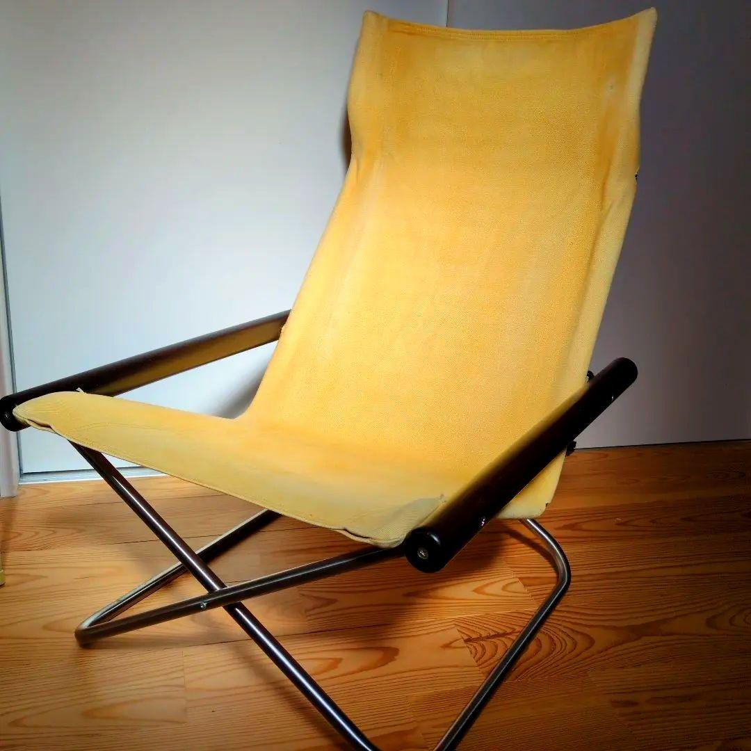 ニーチェアX イエロー　Nychair X 新居猛