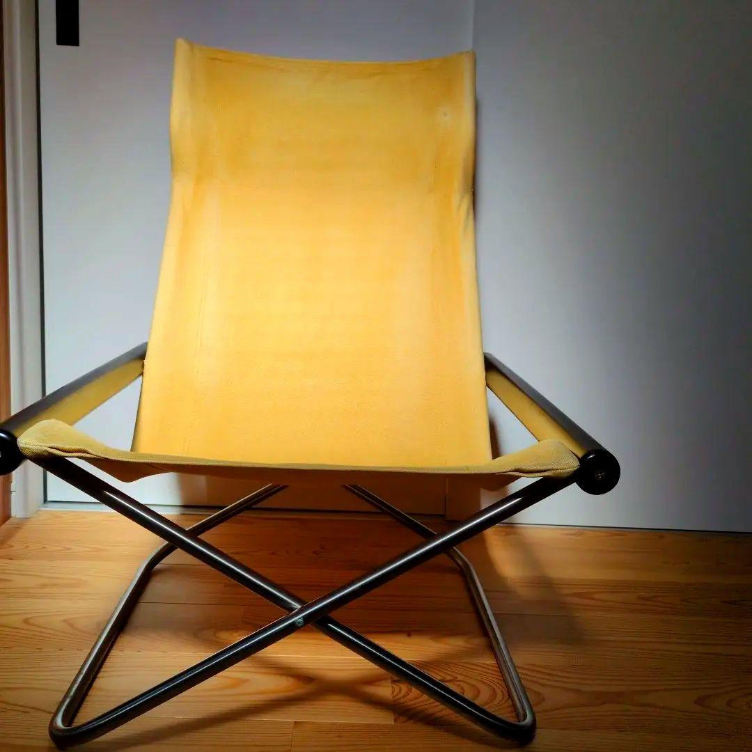 ニーチェアX イエロー　Nychair X 新居猛