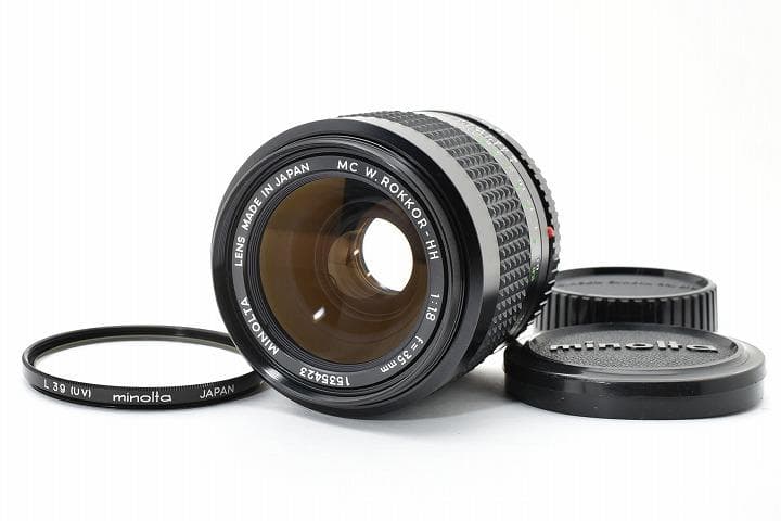 15434 新品同様　ミノルタ MINOLTA 35mm F1.8 ロッコール