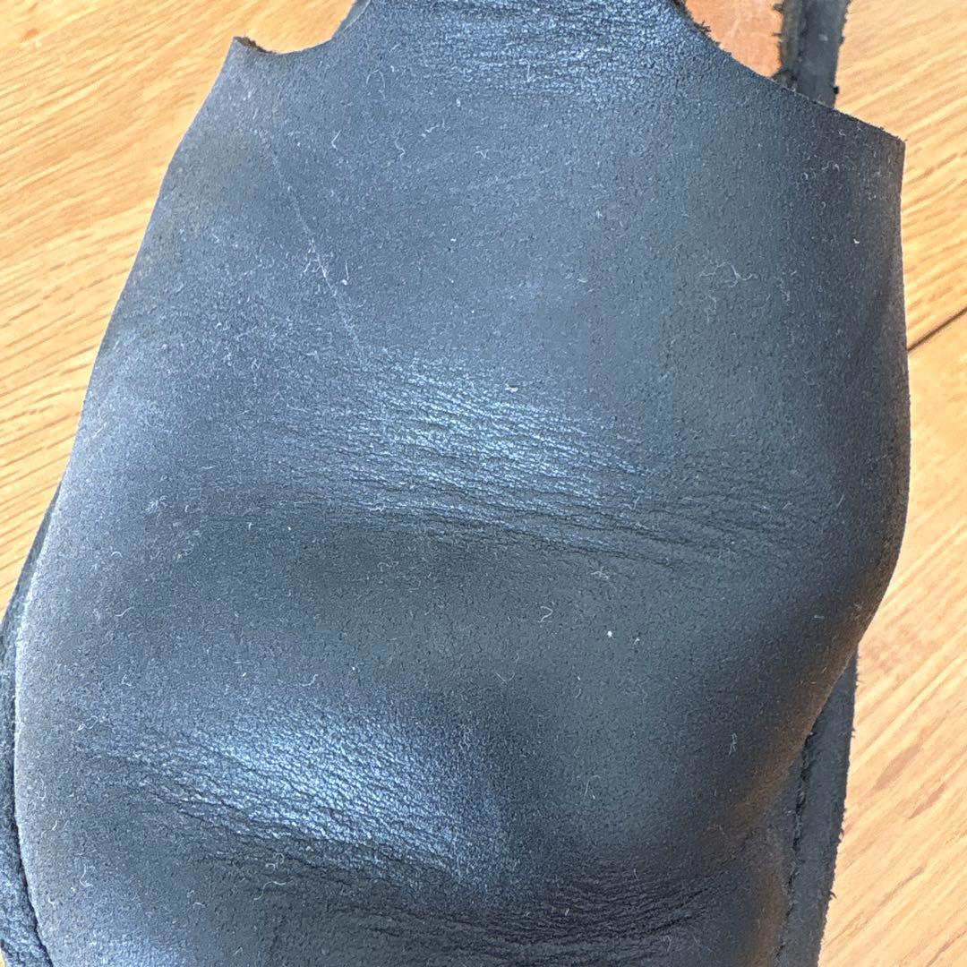 オーロラシューズ　ブラック8c ２５センチ