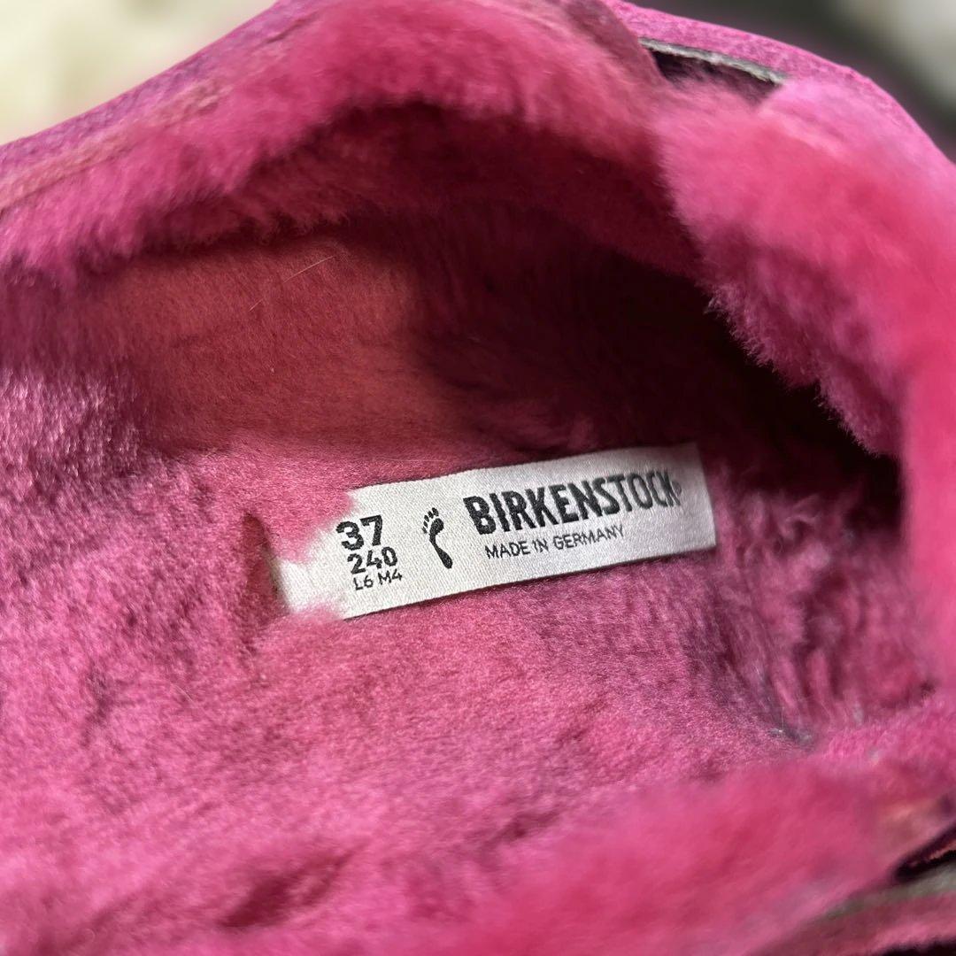 美品　BIRKENSTOCK BOSTON SHEARLING 24cm