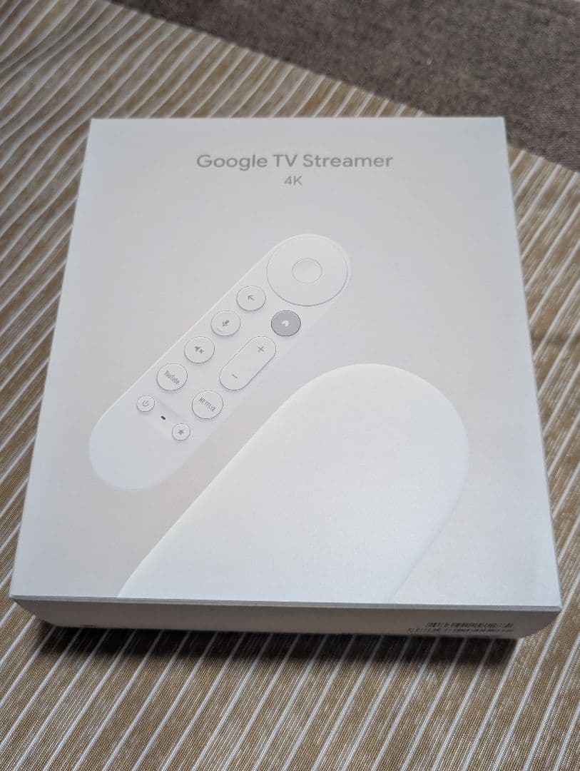 Google TV Streamer 4K 新品未使用